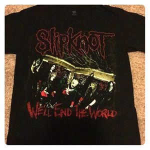 Slipknot 2012 World Tour unisex T-shirt
